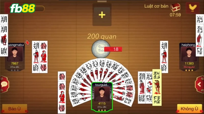 Cách đánh bài chắn FB88