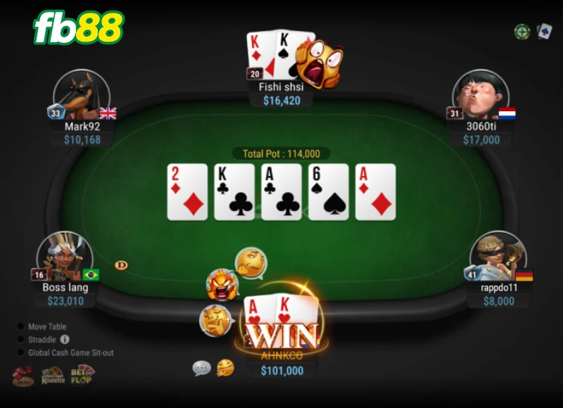 Đôi nét về Poker Texas FB88
