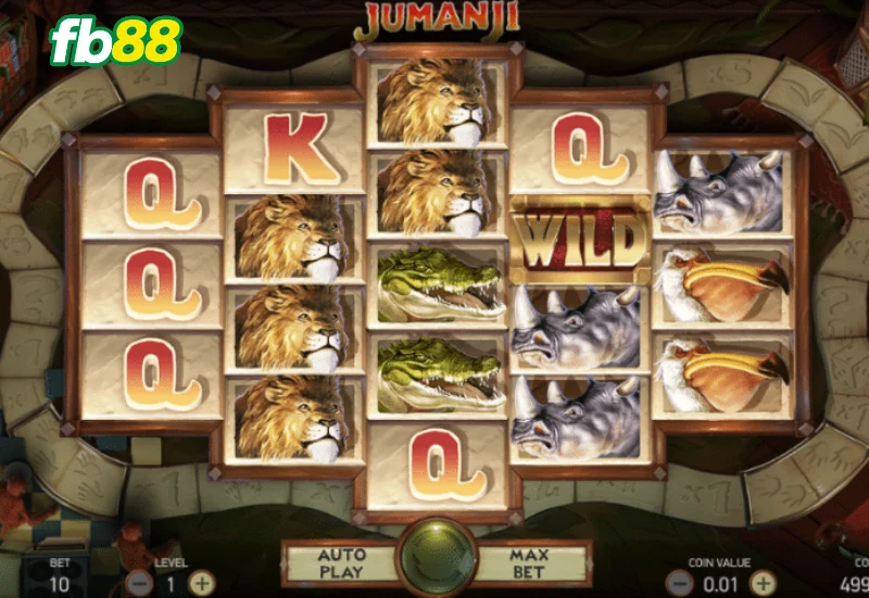 Tính năng độc đáo trong Jumanji FB88