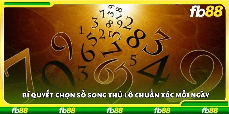 Bí quyết chọn số song thủ lô chuẩn xác mỗi ngày.