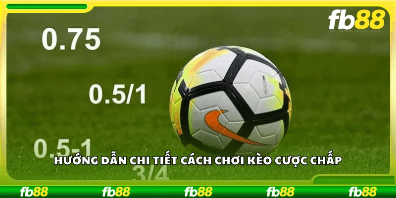 Hướng dẫn chi tiết cách chơi kèo cược chấp